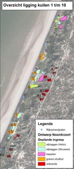 1 INLEIDING Met het project Noordvoort streeft Waternet naar een verbetering en herstel van natuur- en belevingswaarden in het plangebied tussen Rijksstrandpalen 70 en 73.