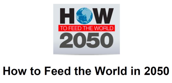 Motivatie: FAO report 2009 Wereld populatie in 2050: 9.