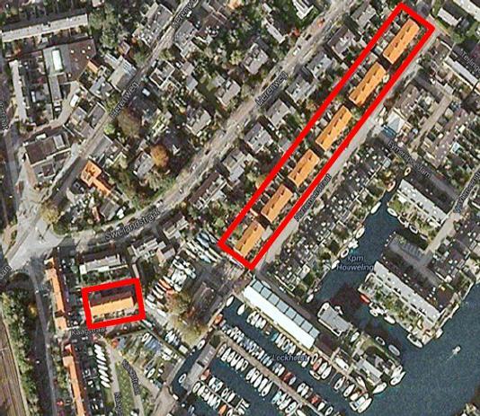 2. Project 2.1 Huidige situatie Het plangebied heeft een oppervlakte van circa 4.400 m² en is gelegen aan de Kaagstraat (ca. 630 m²) en Norremeerstraat (ca. 3770 m²) te Warmond (zie ook figuur 2).