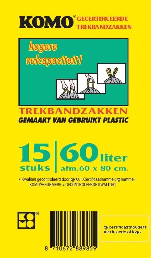 BRL 9903 Trekbandzakken Pagina 9 van 9 Vervang