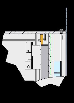 8. INBOUW VAN DE BINNENDEUR MET SLOT Bij gebruik van een