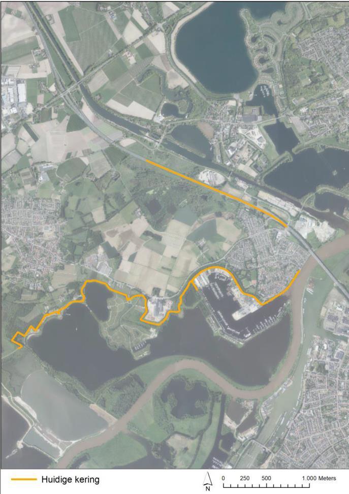 2. Achtergrond, doelstellingen en besluitvorming 2.1 Achtergrond en opgaven voor het plangebied 2.1.1 Aanleiding en context Achtergrond van het project Het rivierbed van dit deel van de Maas ligt in een natuurlijke vallei.