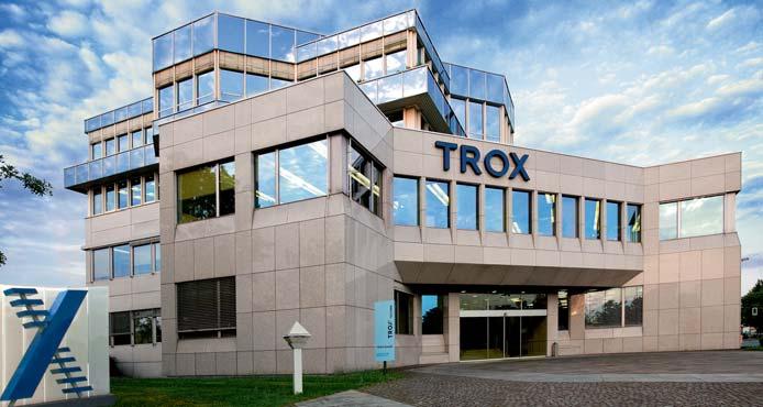 600 medewerkers is TROX op het gebied van klimaatcomponenten marktleider. Met de nieuwe X-CUBE compact zet TROX een mijlpaal in de markt van luchtbehandelingskasten.