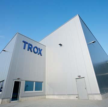 Het stromingslaboratorium in Neukirchen-Vluyn Internationale ervaring TROX produceert al vele jaren luchtbehandelingskasten in Spanje, Zuid-Afrika en Zuid-Amerika voor de plaatselijke markten.