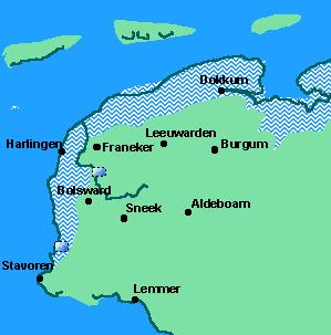 Net als in 1825 werd deze overstroming veroorzaakt door een stormvloed. Langs de kust van Friesland tot Denenmarken vonden er dijkdoorbraken en overstromingen plaats (Bron 10).