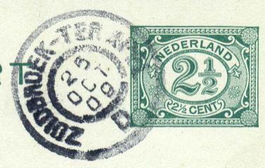 ZUIDBROEK-TER APEL GRTR 0134 1898-10-10 cijfers: I II III IV letters: A B C D