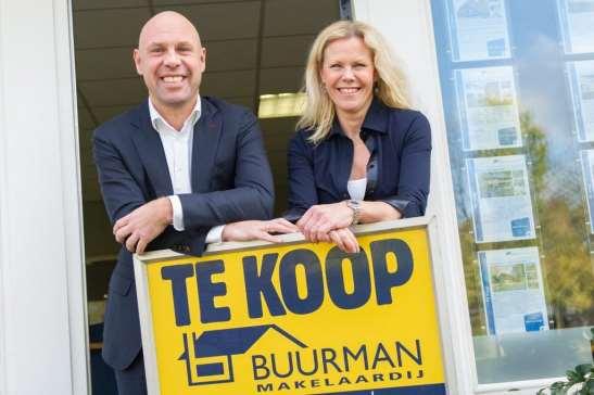 Welkom Buurman Makelaardij bestaat bijna 50 jaar en is een actief NVM-makelaarskantoor. Het team bestaat uit 2 beëdigde makelaars/taxateurs: Arjan en Erika Buurman.