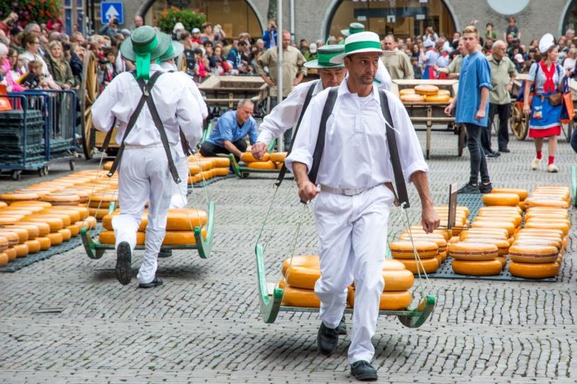 Vrijdag, 11-08-2017 Naar de Kaasmarkt vandaag in Alkmaar.