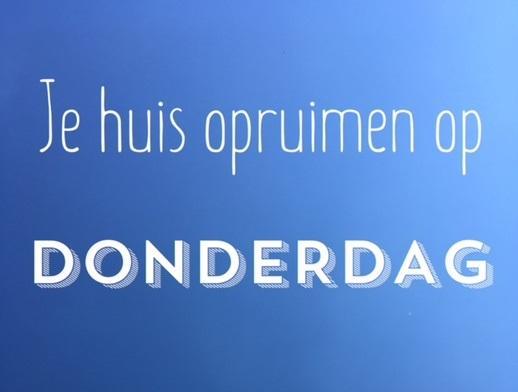 Dnkzij dit opruimschem verdeel je je huishoudelijke tken zodt je je huis opgeruimd en schoon houdt.