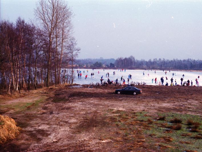 Schaatsen In de periode 1950-1960 is hier veel geschaatst.