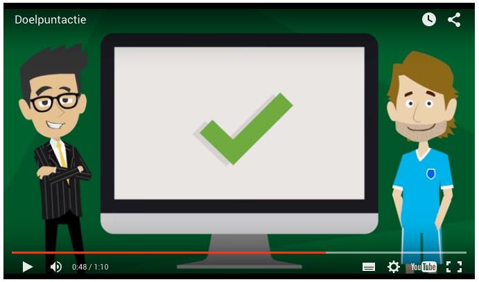 UITLEG DOELPUNTACTIE In deze video wordt de Doelpuntactie nog eens nader