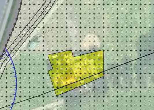 4.24 Kanaaldijk 33a Een woonbestemming toekennen aan het gebouw 33a door het bestemmingsvlak te splitsen en te vergroten volgens de oranje lijn. 4.