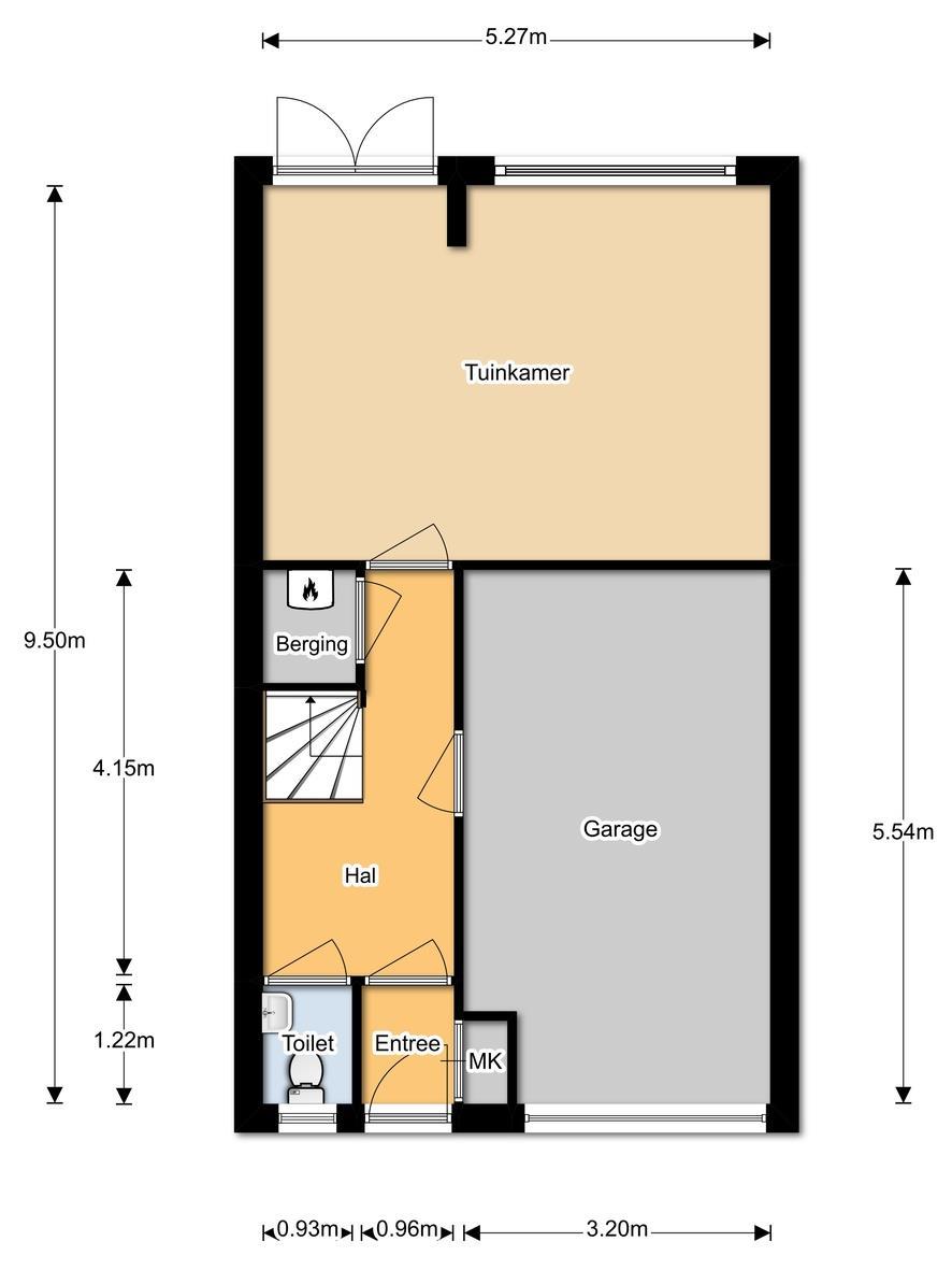 Aan deze plattegrond kunnen geen rechten worden