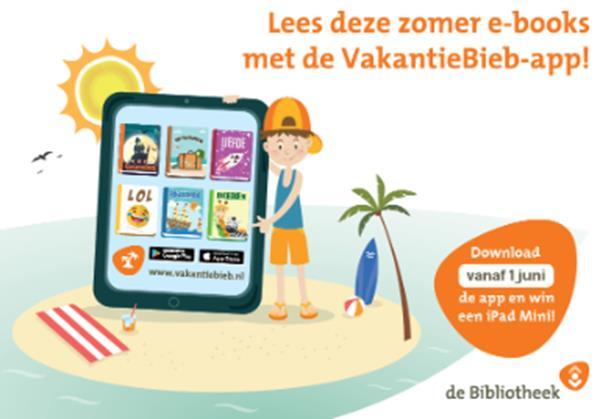 VakantieBieb Lezen in de vakantie met de VakantieBieb-app Kinderen die gedurende de zomervakantie weinig lezen, vallen al snel 1 à 2 AVI-niveaus terug in hun leesontwikkeling.