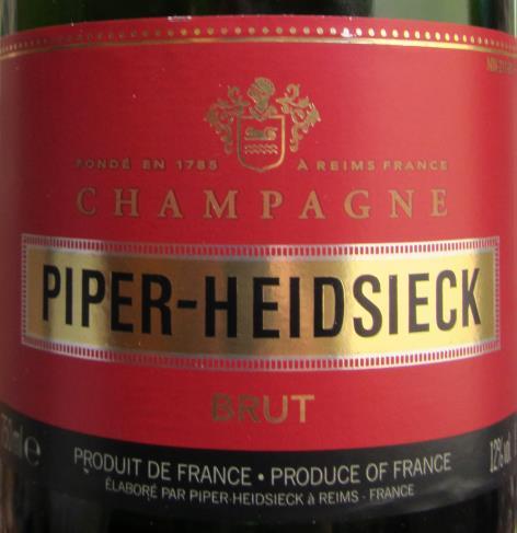 6. Piper-Heidsieck Brut - 34,5 In de geur vooral kalk en vuursteen. Stevige volle mondvulling. Slechts 26 op 36 leden waardeerden deze champagne positief.