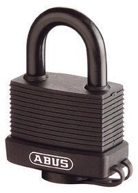 Hangslot Abus serie 70 Expedition Kast van massief messing.