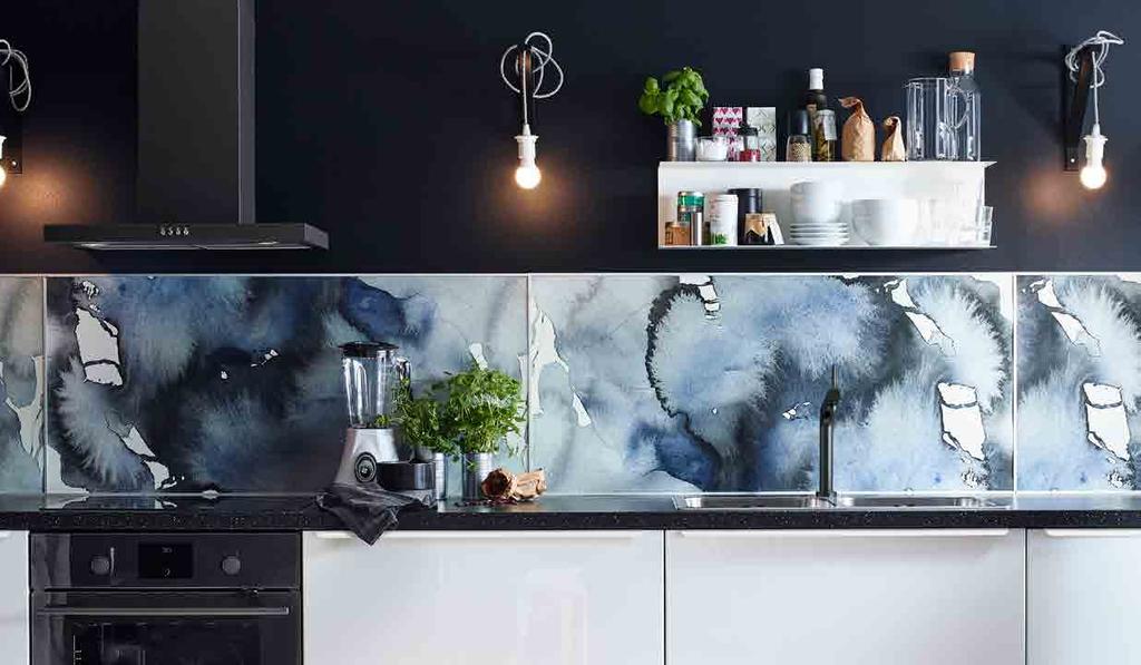 Wandpanelen Wanden die bij jouw stijl passen! Een snelle en eenvoudige manier om je keuken bij te werken is door het toevoegen van kleur en textuur met wandpanelen.