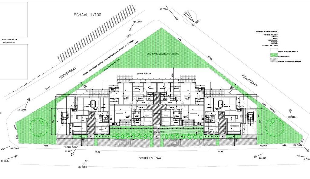 11 Park Kerkwijck / woningbouwproject In het binnengebied Kapellestraat-Achterhof werkt de gemeente plannen uit om een openbaar park te
