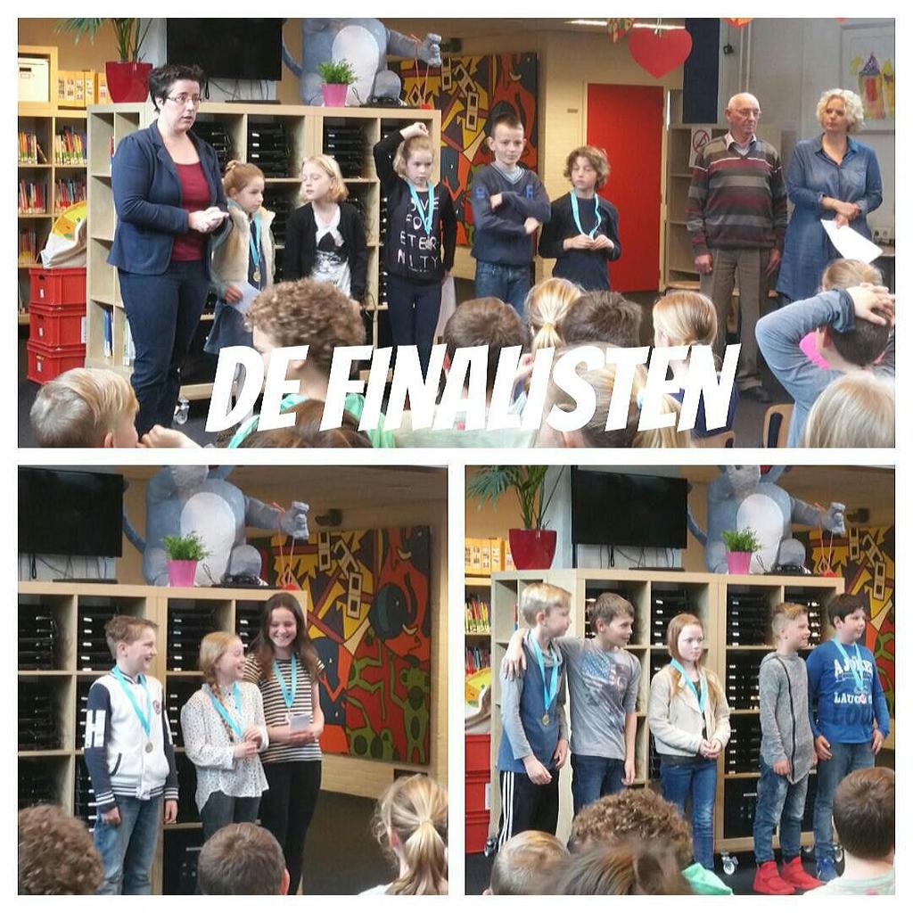 Gedichtenwedstrijd: De groepen 6, 7 en 8 deden mee aan een gedichtenwedstrijd die was georganiseerd door buurtvereniging 'De Straat'.