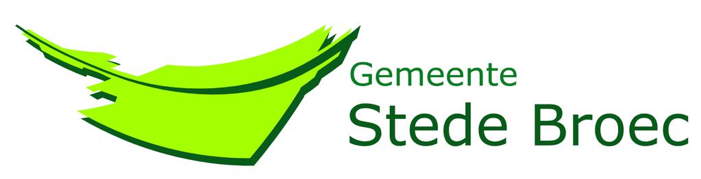 GEMEENTEBLAD Officiële uitgave van de gemeente Stede Broec Nr.