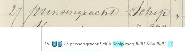 De letter van wijk K lijkt op 16, maar als je goed kijkt zie je in het midden een verbinding. Er was geen wijk 16, dus is het wijk K.