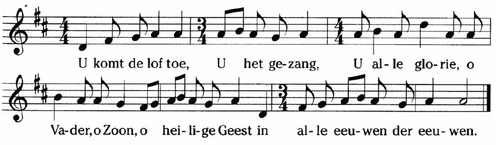 (gemeente gaat staan) Lezing uit de Bijbel Lucas 4 vers 14-21 Jezus keerde, gesterkt door de Geest, terug naar Galilea. Het nieuws over hem verspreidde zich in de hele streek.