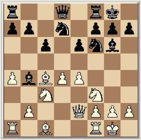 35 d5xc4 Tc1xc4 36 Dh5xh2 Ke1-e2 37 Dh2-h1 Tc4-c5 38 De toren verhuist naar een veld waar hij gedekt staat en de actieve zwarte dame verliest daarmee haar laatste aanvalsdoel.
