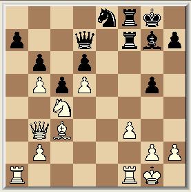 1) 11, Pb6 12. a4, Ld7 13. a5, Pc8 14. Pc4, Dc7 15. e4, b5! 16. axb6 e.p., Pxb6 17. Pa3, a6 18. Te1, Tab8 19.