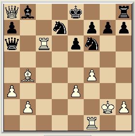 gelet op het bezit van het loperpaar: 12. Pxc5, Pxc5 13. Dd4. Le2-b5+ 12 Pc5-d7 Pf3-e5 13 Dit is minder gevaarlijk dan het lijkt.