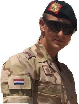 Vraag 1: Vraag 2: Een hoofd-hart-hand-voetenschema maken De tekst gaat over de jonge veteraan Damon. Wat weet je na het lezen van de tekst allemaal over hem en over zijn werk bij Defensie?