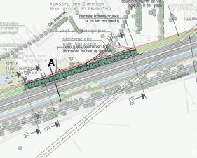 Deelgebied 6: Nabij Den Oldenhoek 6A Deelgebied 6 ligt ten noorden van de snelweg A15 en zorgt ervoor dat het fietspad hier rechtdoor kan lopen.