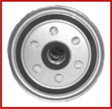 Instlleer de O-ring en ftpdop op het nieuwe wterscheidend rndstoffilter. Normle omstndigheden - ftpdop - O-ringfdichting 24568 7.