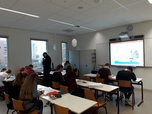 PELIKAANWEG Inspirerende gastles door studenten van TU Delft voor 5 VWO Donderdag 14 december jl.