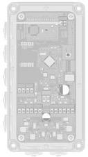 POWER SUPPLY 2. 4. BESCHRIJVING VAN DE LEDS OP DE PRINTPLAAT Status De led knippert elke 4 seconden : Sturing wacht. De led knippert snel: Opdracht bezig.