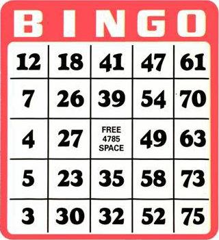 bekenden. Het is de bedoeling dat we weer verschillende rondes bingo draaien met leuke prijsjes. Hierbij zal ook aan de jeugd gedacht worden.