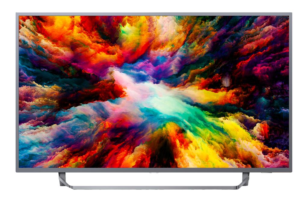 PHILIPS UHD 43PUS7303 Artikelcode : PI43PUS7303 Philips 7300 series Ultraslanke 4K UHD LED Android TV 43PUS7303/.