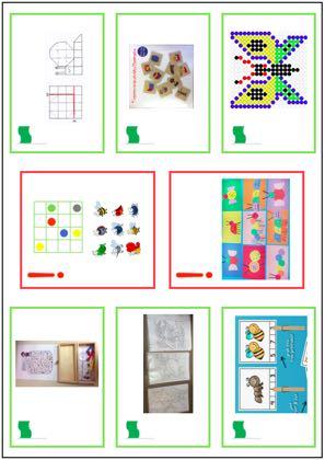 De werktijd: Moetjes Topologie met kriebelbeestjes die ze moesten zoeken tussen de witte schuimpjes. Een kriebelbeestje naar keuze maken met papieren figuren.