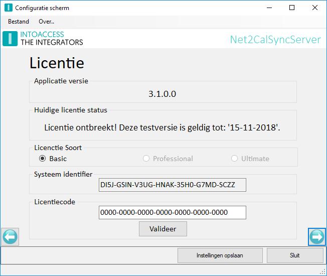 Applicatie licentie De proef/test versie zoals deze van de IntoAccess website kan worden gedownload, is volledig functioneel maar zal zonder licentie na een bepaalde datum niet meer werken.