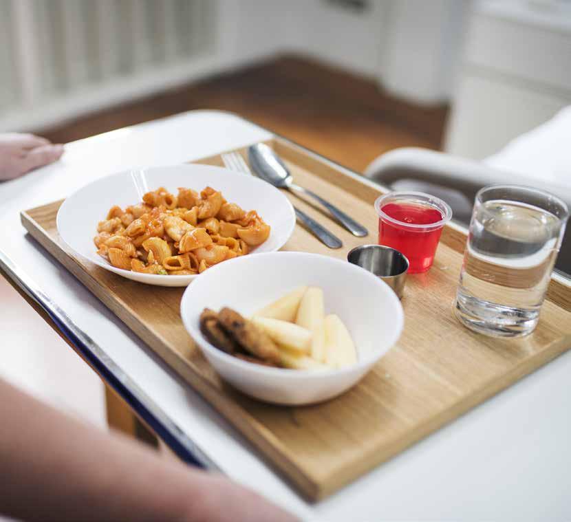 MALLONGA De MALLONGA is geschikt voor het serveren van broodmaaltijden en koude dranken. De linkerzijde van de wagen is voorzien van een gekoeld compartiment.