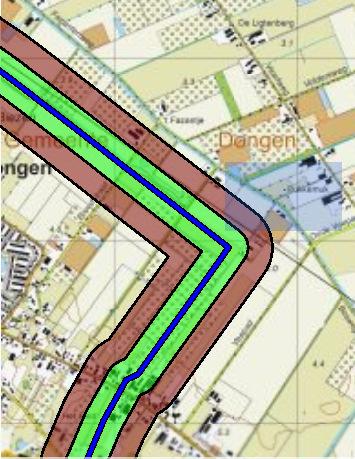 AGEL adviseurs D01 Groepsrisicoberekening Externe Veiligheid 20160409 Bestemmingsplan Pukkemuk september 2016 Vaartweg 192A te Dongen blad 10 Tabel 4.