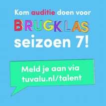 Kom auditie doen voor Brugklas Wil jij een rol in Brugklas? Ben je 15,16 of 17 jaar oud?