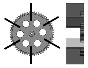 15 C C3 C2 C1 C4 Lijm onderdelen C1-C4 zoals afgebeeld samen tot een