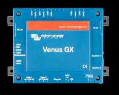 Venus GX Venux GX De Venus GX biedt intuïtieve regeling en bewaking voor alle Victron-stroomsystemen.