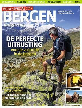 De Merkenspecial van Bergen Magazine bevat ook redactionele artikelen, bijvoorbeeld over huttentochten, fotografie, veiligheid en veel handige tips over outdoorproducten en meer.