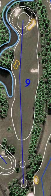 Cromstrijen hole 6 compact course : voorstel Maak de rechter fairway bunker dicht en leg een goed zichtbare nieuwe bunker links op de fairway Renoveer de rechter green bunker en maak hem iets