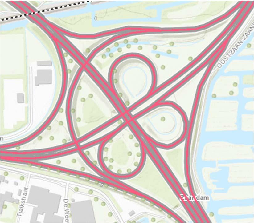 De ontwerp issues: o A8 verbreden geeft te kort weefvak tussen lus 1 en 2; o A8 verbreden geeft issue rijstrookwisselingen vrachtverkeer vanuit Coenplein (6 naar 3/3); o Alle