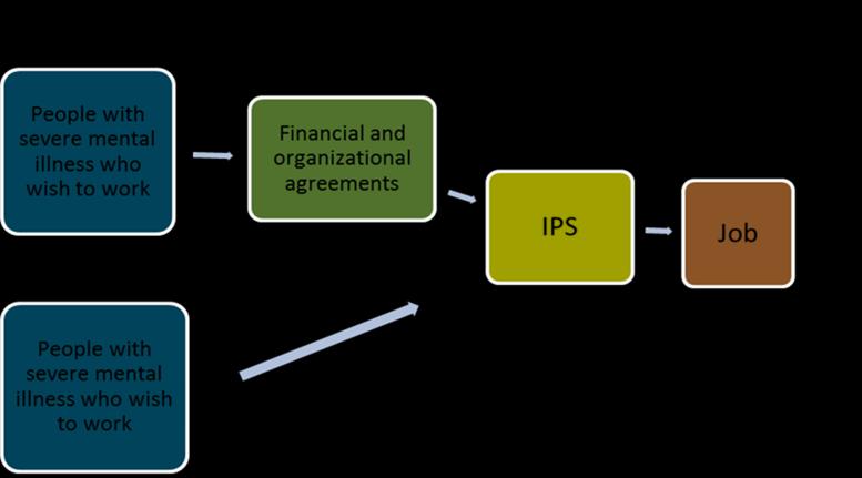 Onderzoek: evalueren implementatie Deelnemers: EPA doelgroep Setting: IPS vanuit F-ACT team