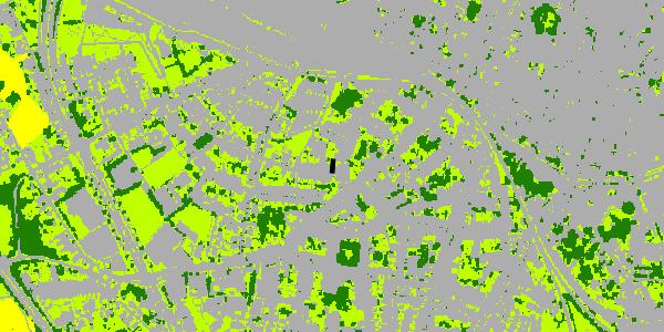 Geluidsbelasting nacht 23u00-07u00 (2016) Informatief: Wegverkeer: Nee Spoorverkeer: Nee Luchtverkeer: Nee 55-59 db 60-64 db 65-69 db