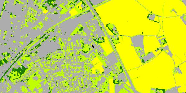 Geluidsbelasting nacht 23u00-07u00 (2016) Informatief: Wegverkeer: Nee Spoorverkeer: Nee Luchtverkeer: Nee 55-59 db 60-64 db 65-69 db