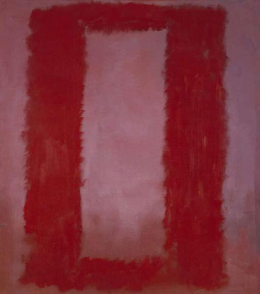 collectie Mark Rothko Red on maroon (1959) 266,7 x